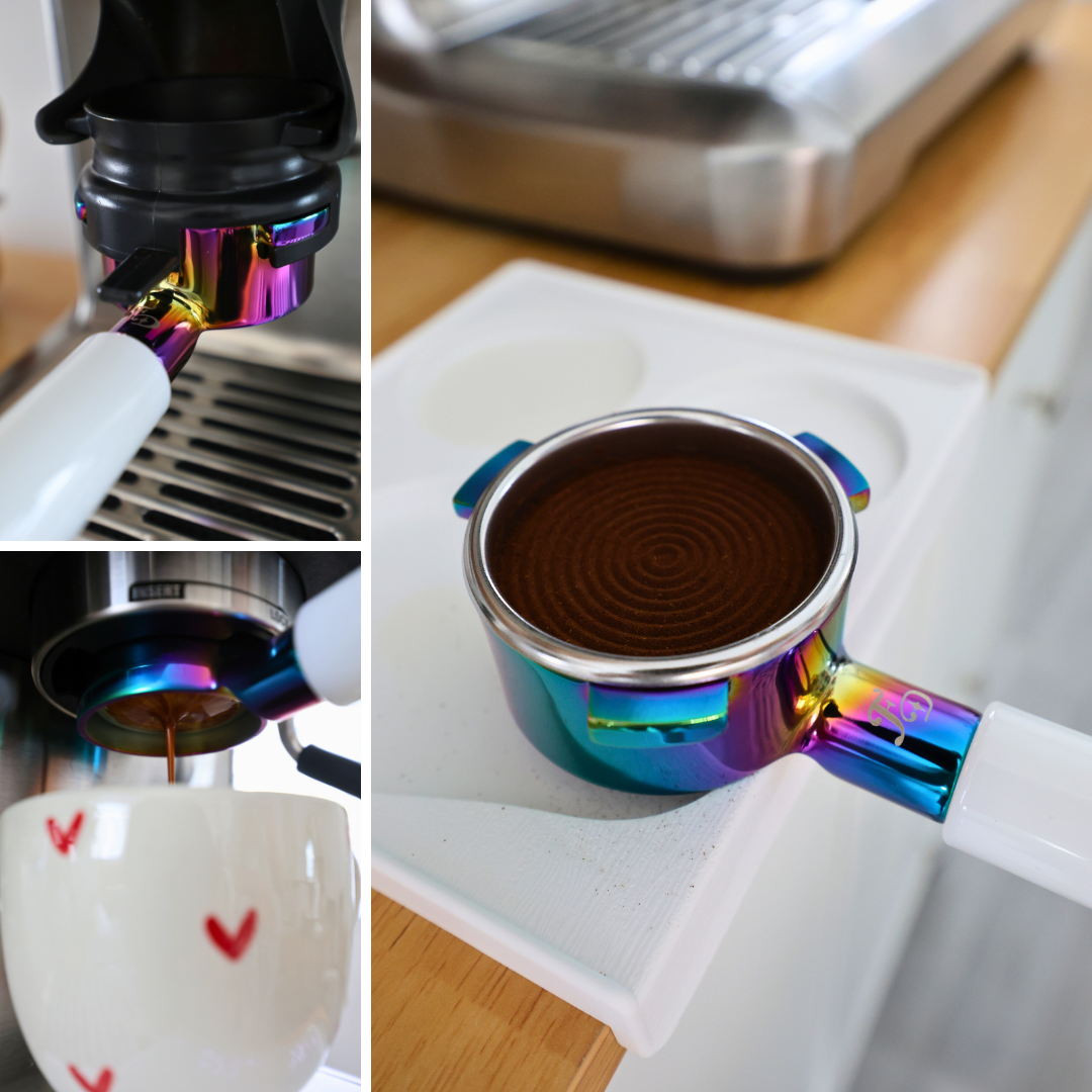 54mm Bottomless Portafilter - Rainbow