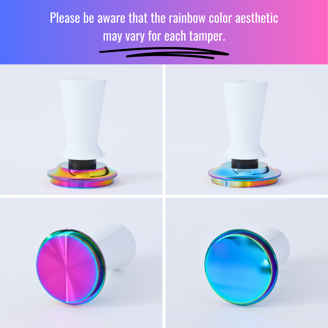 54mm Calibrated Tamper - Rainbow